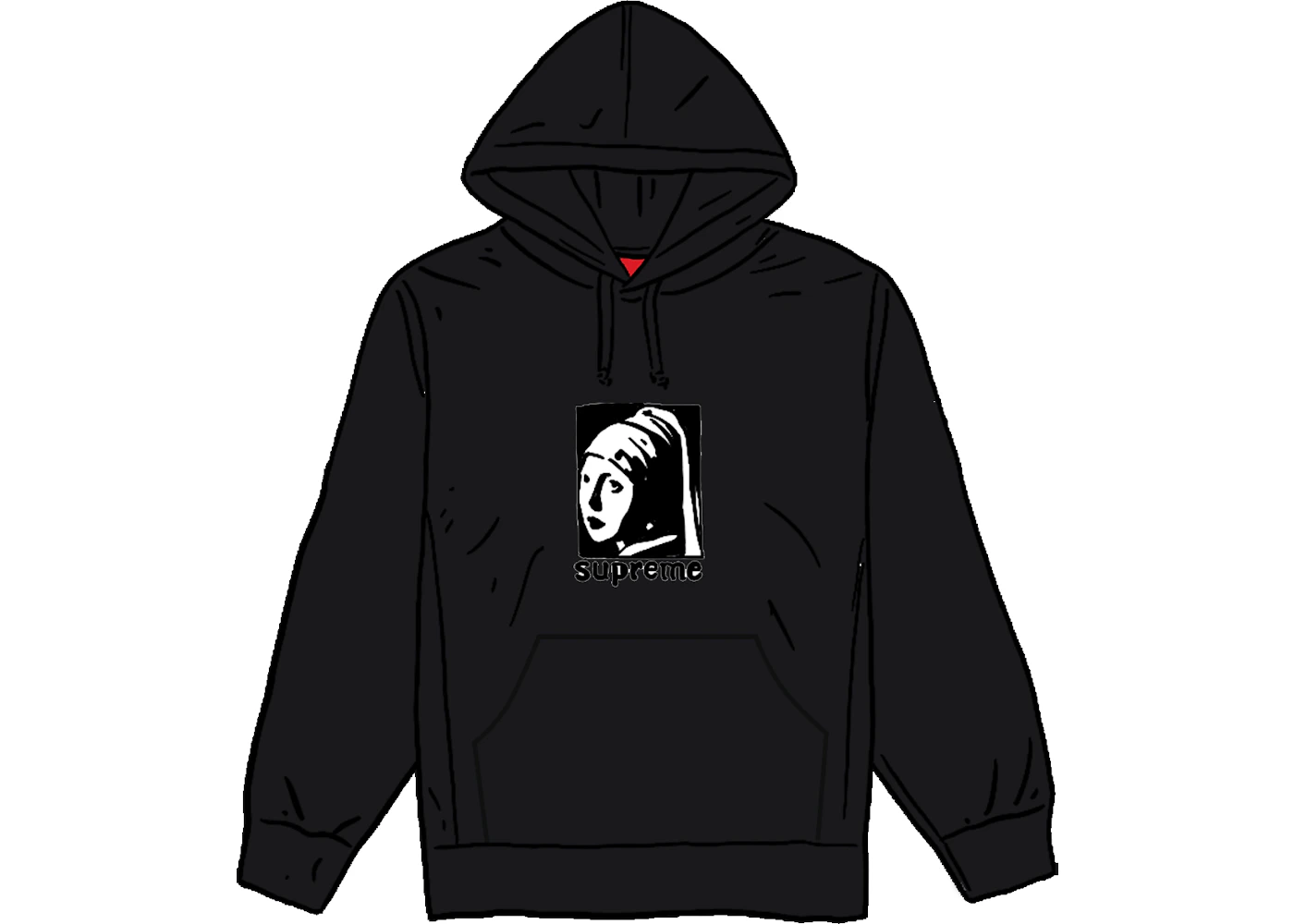 Supreme Pearl Hooded Sweatshirt Black