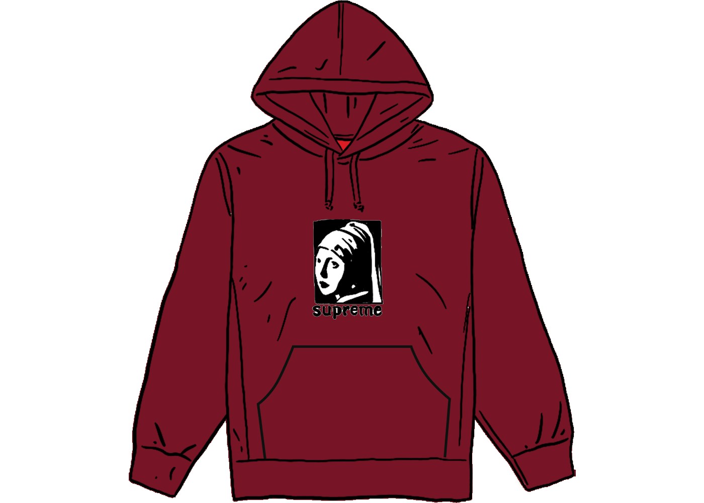 Supreme pearl hooded sweatshirt Clearance