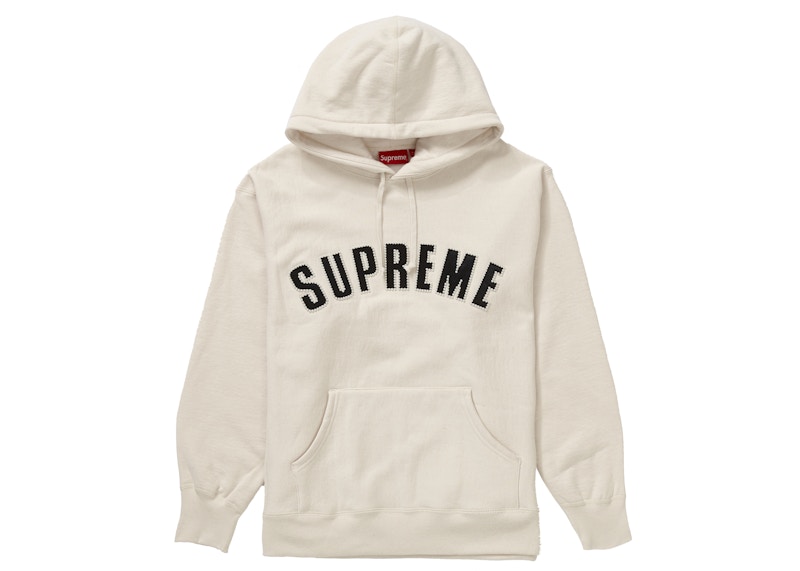 Supreme Pearl Logo Hooded Sweatshirt Natural メンズ - FW21 - JP