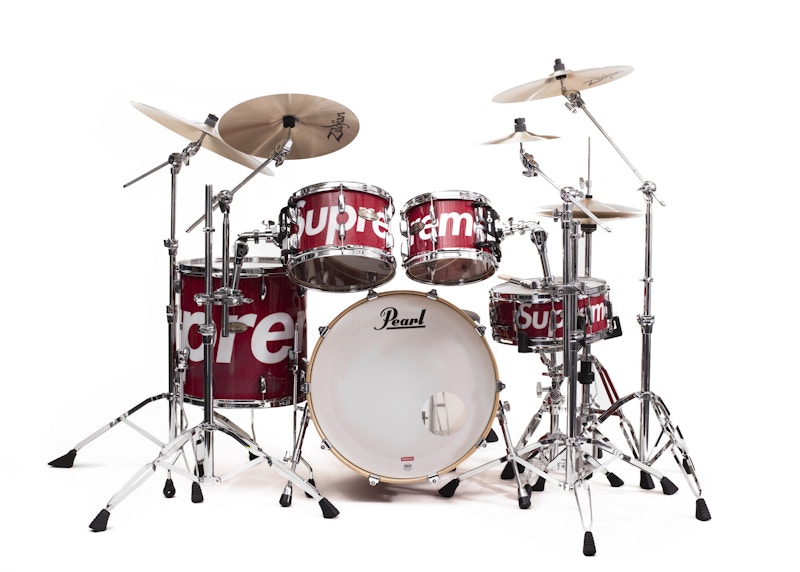 Supreme Pearl Session Studio Select Drum Set Red - SS19 - US