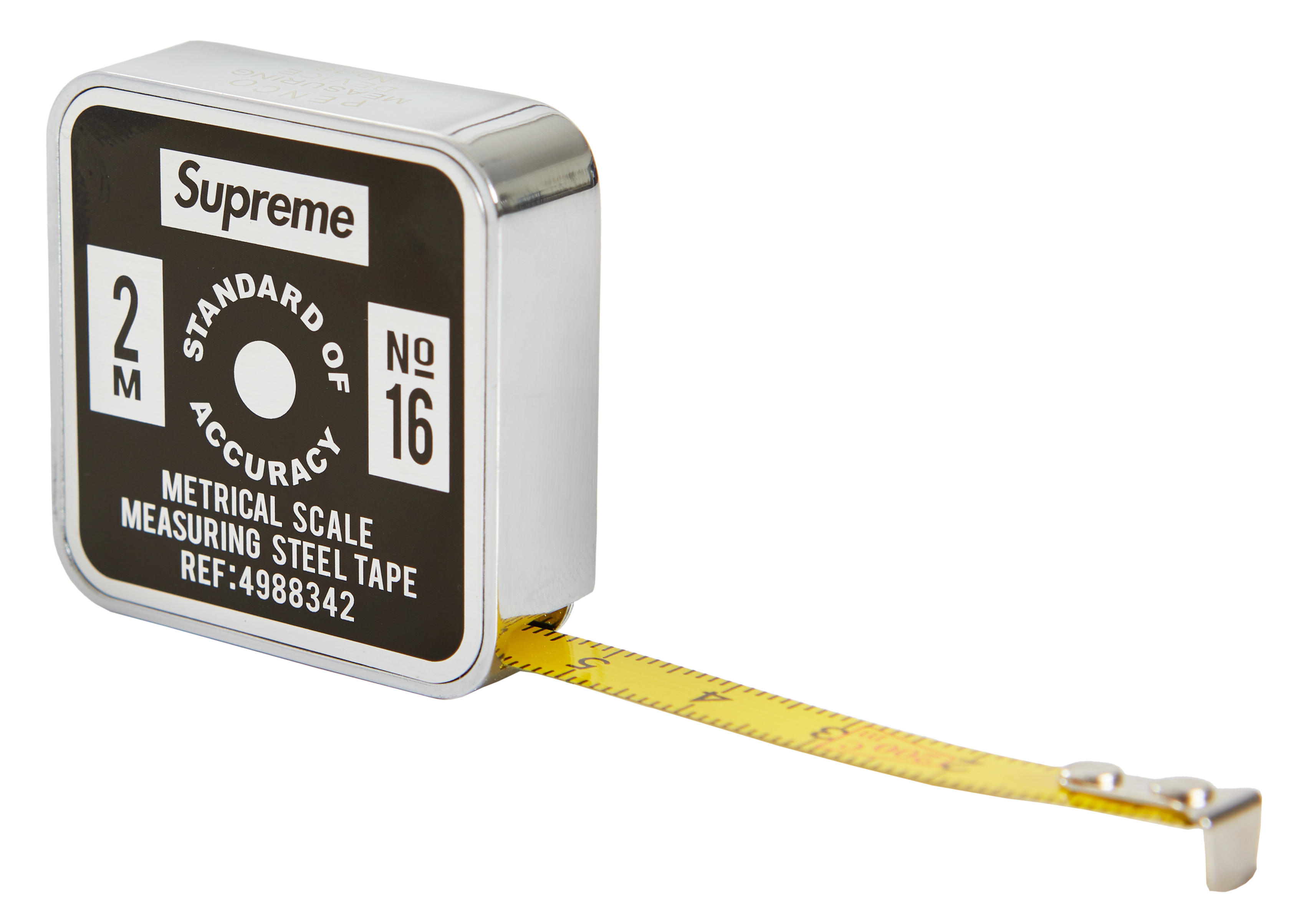Supreme Penco Tape Measure (Metric) Black