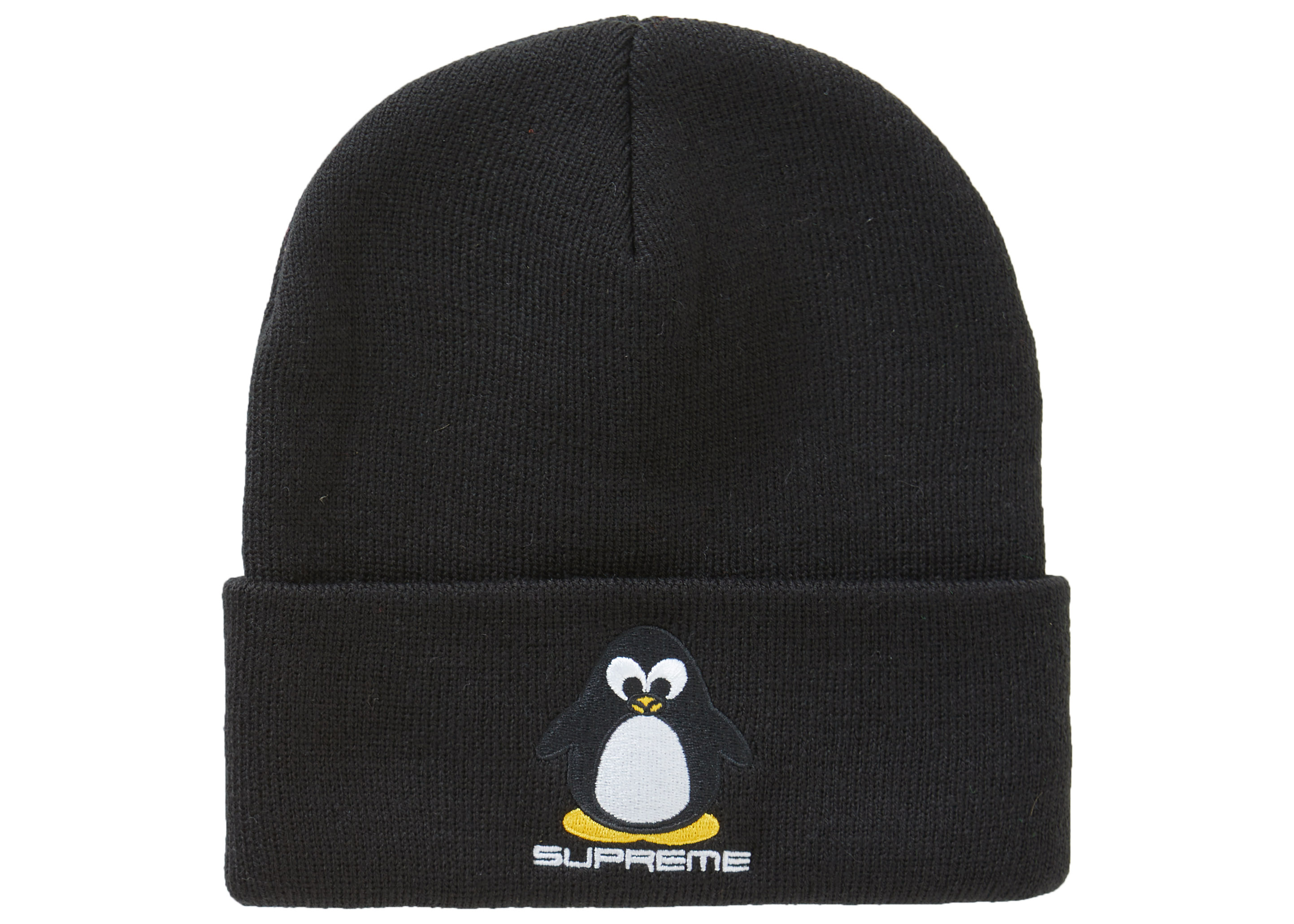 supremeSuprerme ニット帽 penguin beanie black