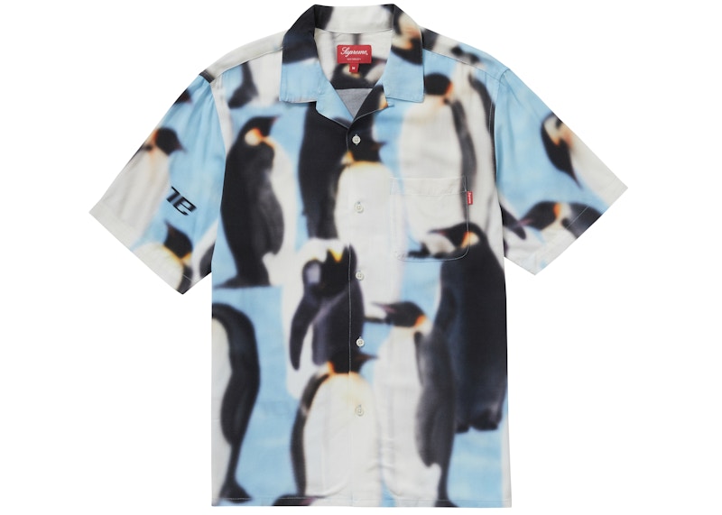 mサイズ　supreme penguin rayon shirt