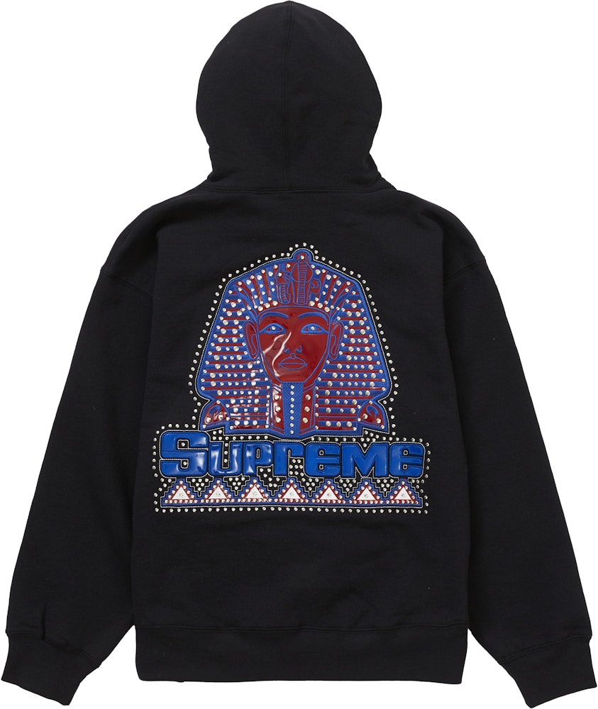 Supreme pharaoh studded hooded sweatshirt Clearance
