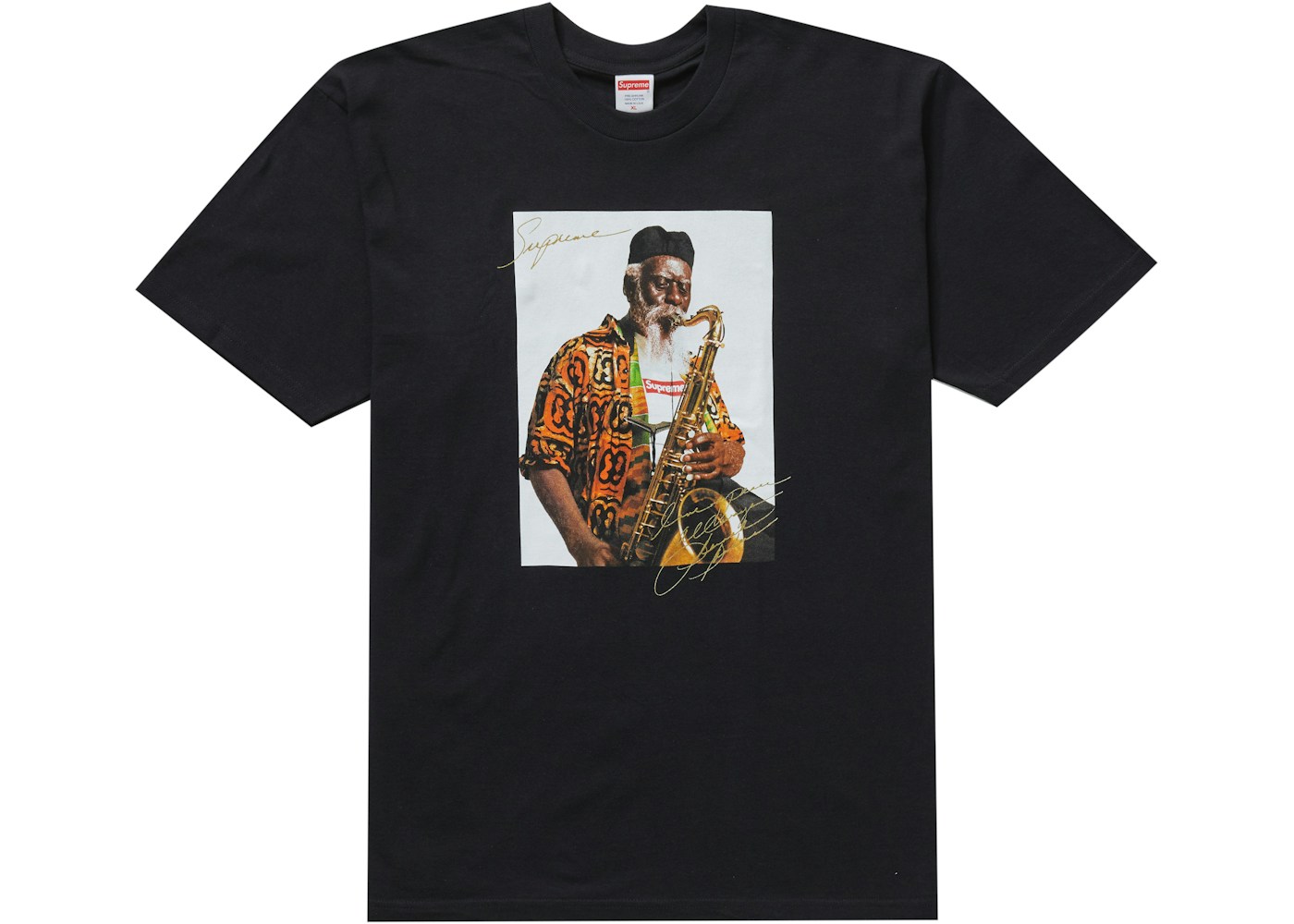 Supreme Pharoah Sanders Tee Black Fw Supreme Pharoah Sanders Tee Black Fw