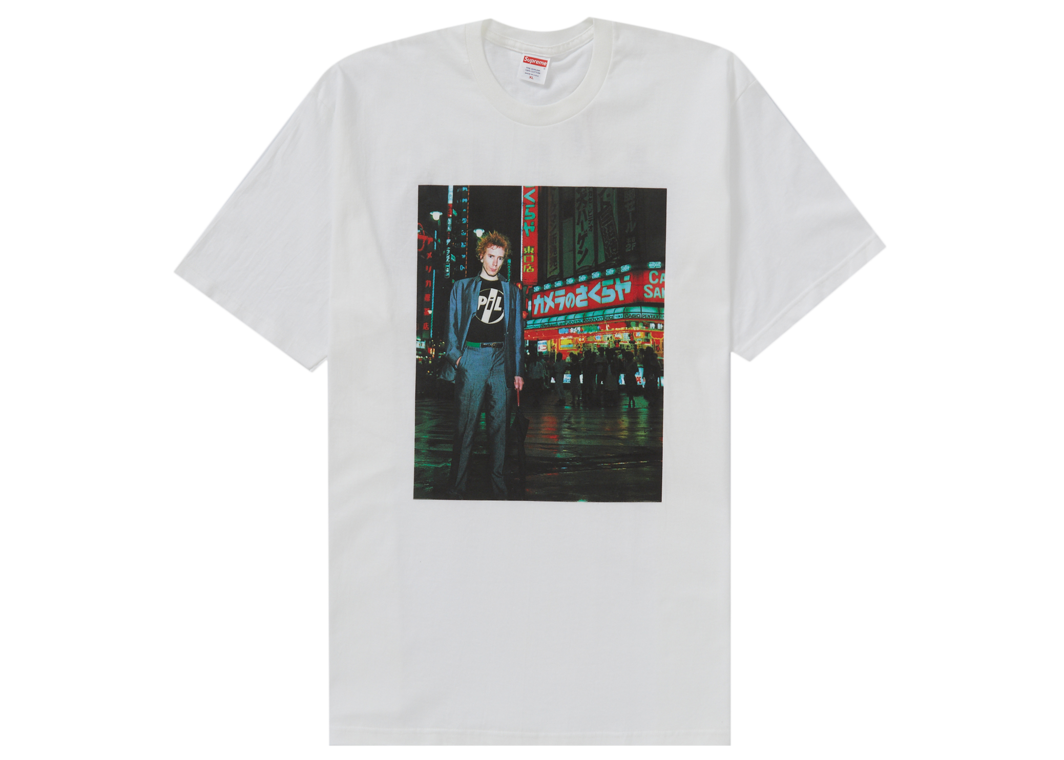 Supreme / PiL Live In Tokyo Tee XL-