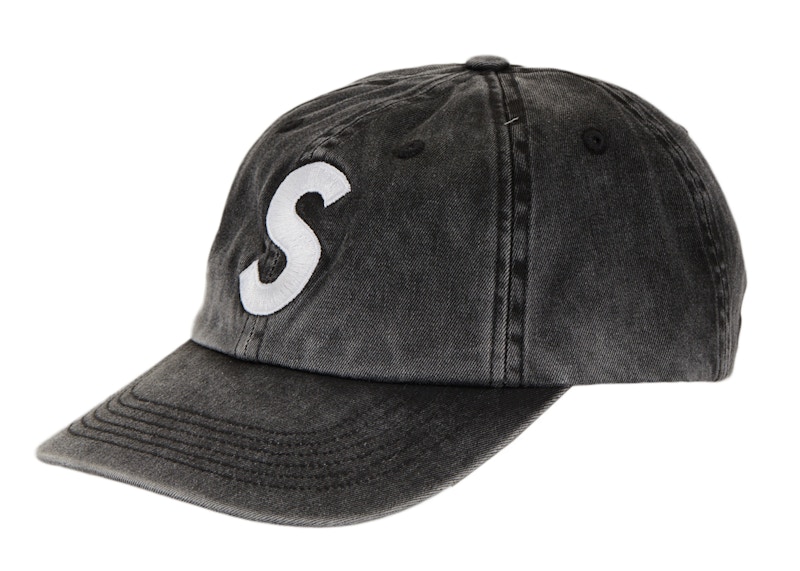 Supreme Pigment Print S Logo 6-Panel Black - SS20 - US