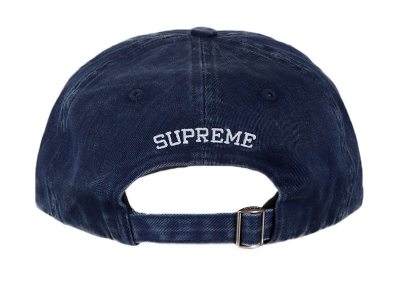 Supreme Pigment Print S Logo 6-Panel 6-Panel (FW22) Indigo - FW22 - US