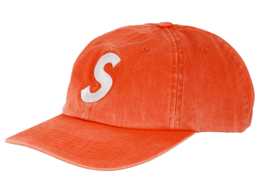 Supreme Pigment Print S Logo 6-Panel 6-Panel (FW22) Orange
