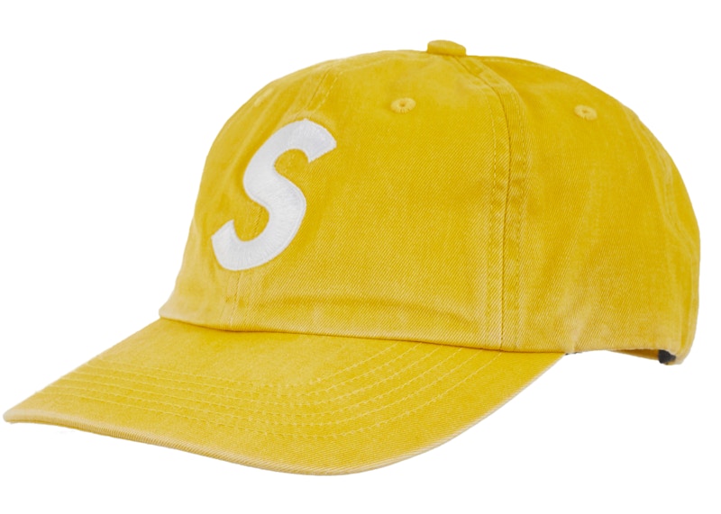 Supreme Pigment Print S Logo 6-Panel (FW23) Yellow - FW23 - TW