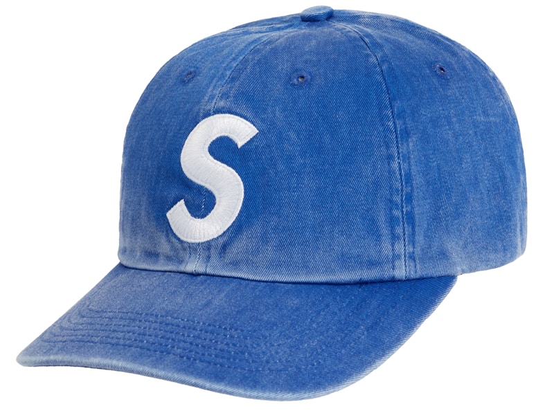 Supreme Pigment Print S Logo 6-Panel Royal