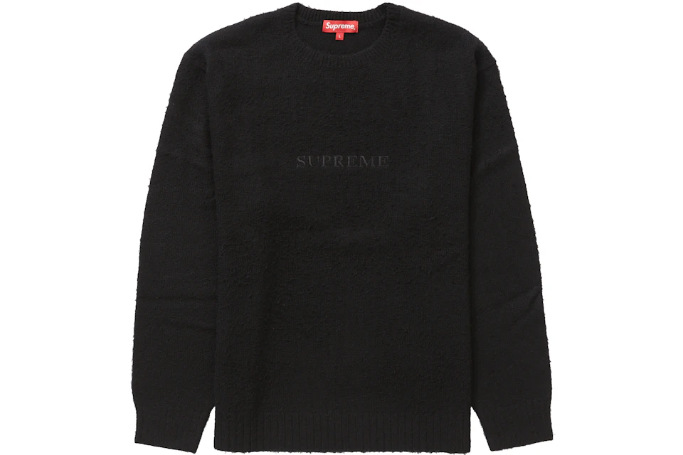 Supreme Pilled Sweater Black