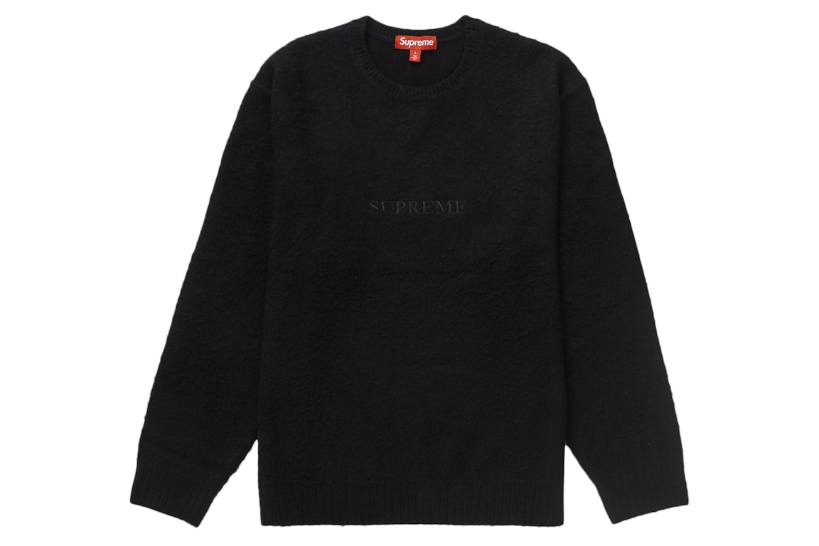 Pre-owned Supreme Pilled Sweater (fw23) Black