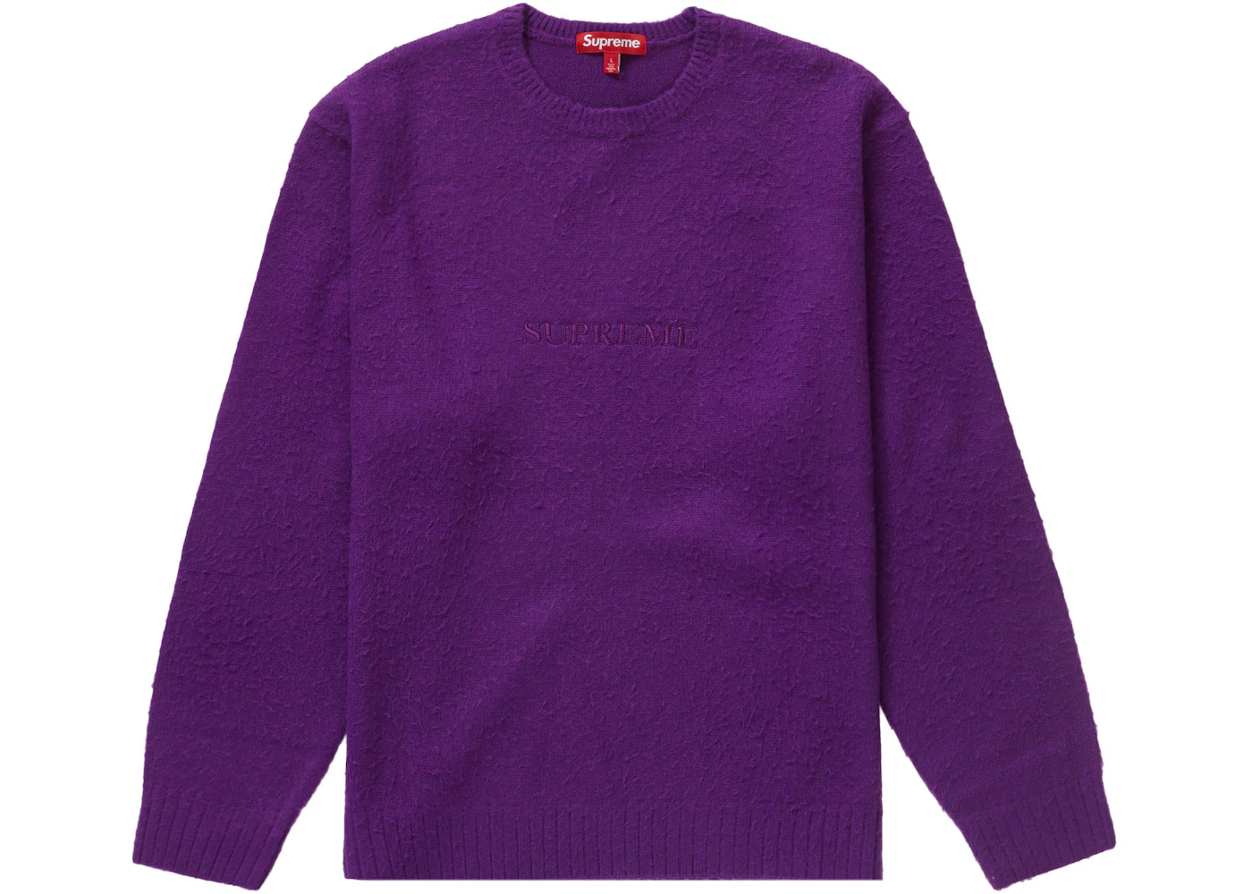 Supreme Pilled Sweater (FW23) Purple Men's - FW23 - US