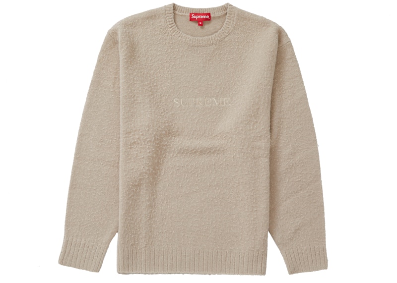 Supreme Pilled Sweater Light Brown メンズ - FW21 - JP