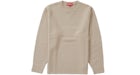 Supreme Pilled Sweater Light Brown