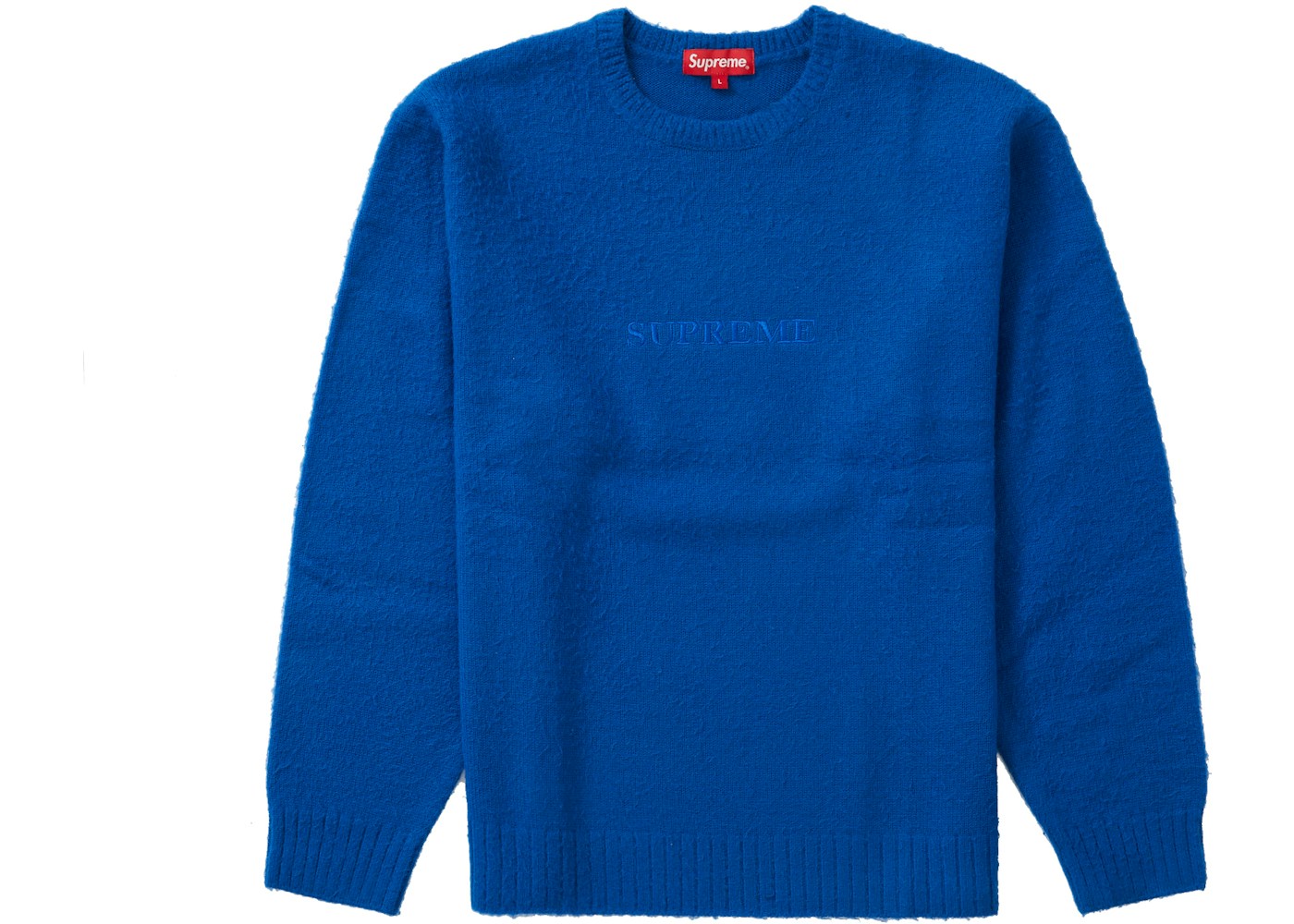 Supreme Pilled Sweater Royal - FW21