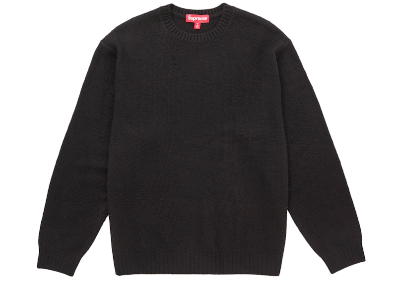Supreme Pilled Sweater (SS26) Black Men's - SS26 - US Supreme Pilled Sweater (SS26) Black Men's - SS26 - US