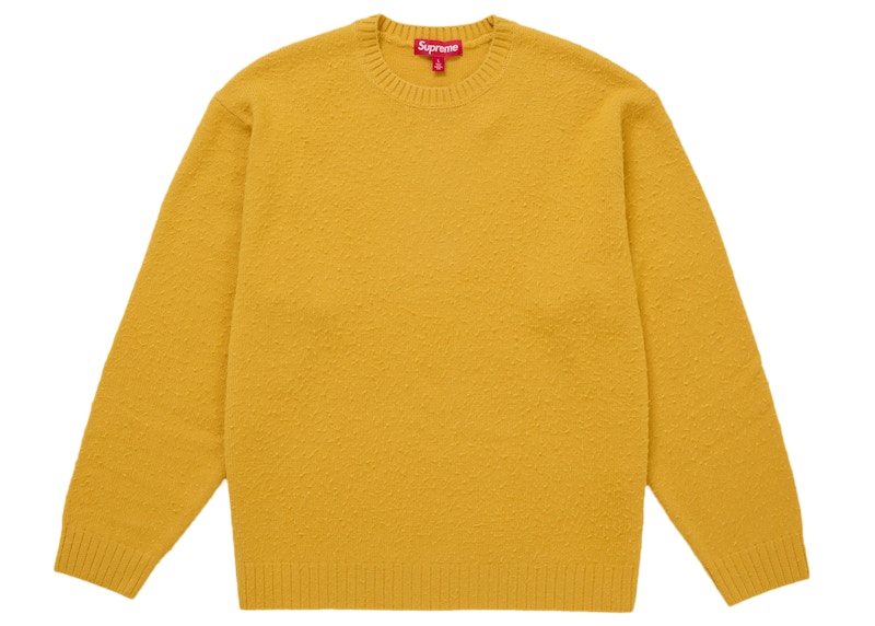 Supreme Pilled Sweater (SS26) Gold Men's - SS26 - US