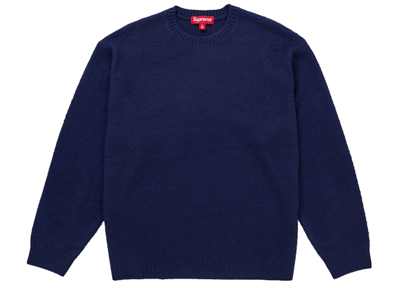 Supreme Pilled Sweater (SS26) Navy Men's - SS26 - US