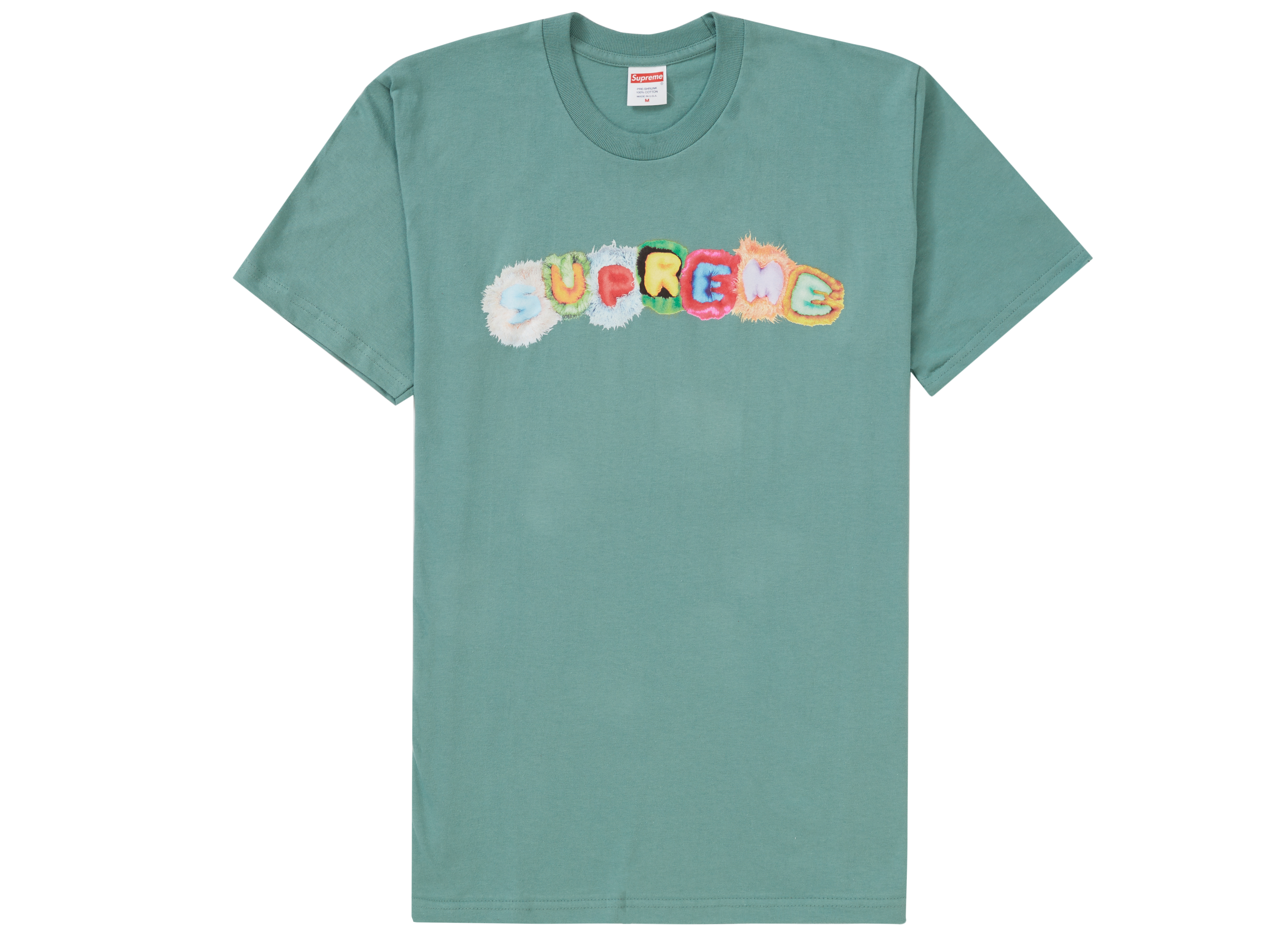 Supreme Pillows Tee Dusty Teal Men's - FW19 - US