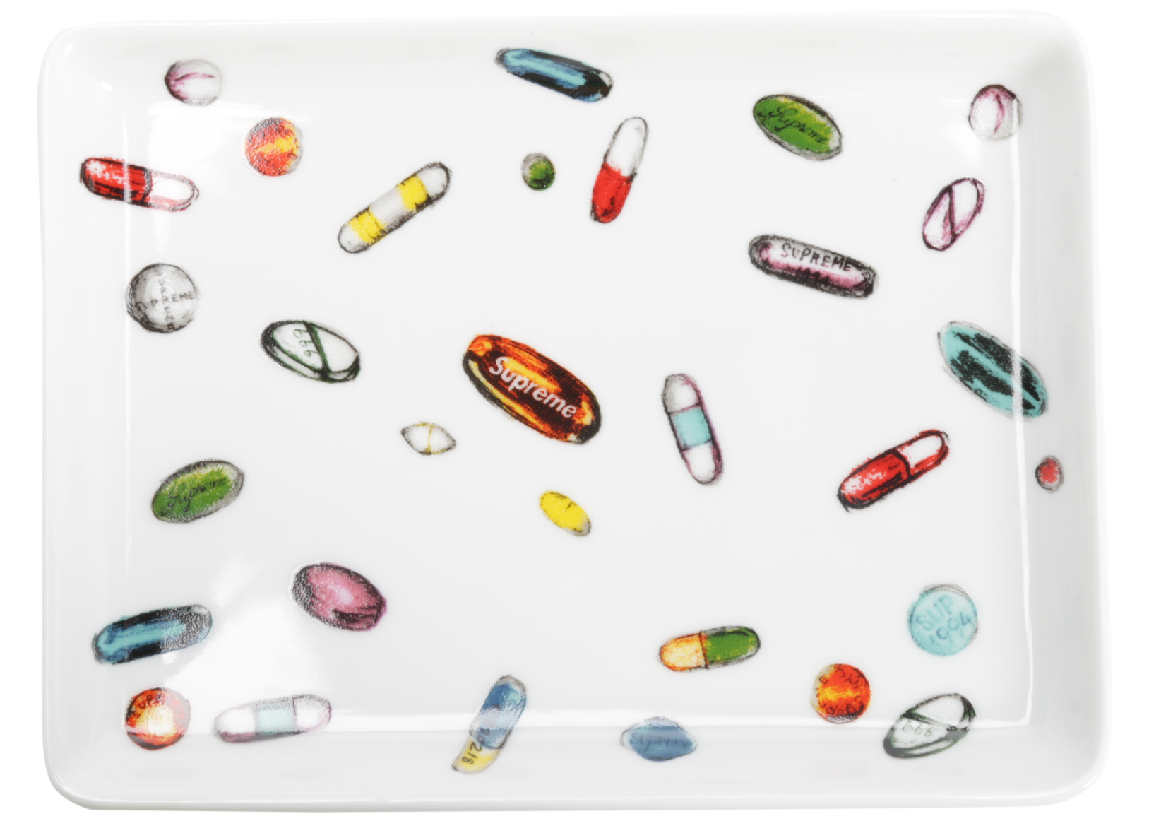 supreme pills ceramic tray