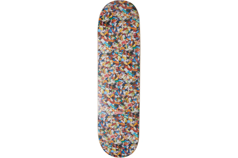 Supreme Pills Skateboard Deck Multicolor