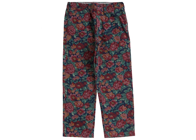 supreme floral pants 2014