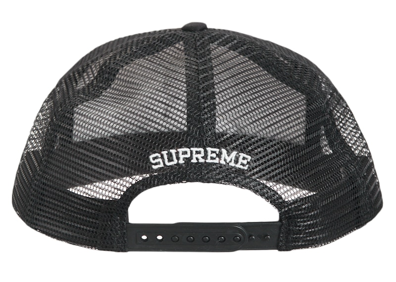 Supreme Pin Up Mesh Back 5-Panel (FW23) Black - FW23 - JP