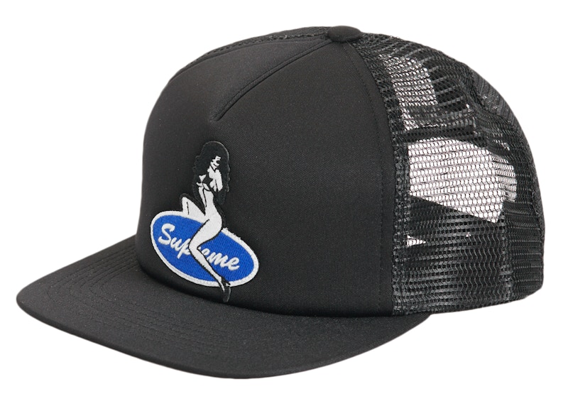 Supreme Pin Up Mesh Back 5-Panel (FW23) Black - FW23 - GB