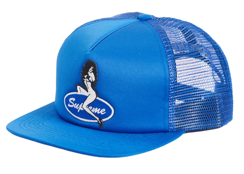 SUPREME Pin Up Mesh Back 5-Panel Royal-