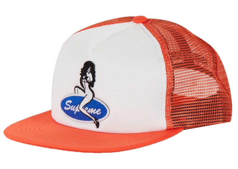 Supreme Pin Up Mesh Back 5-Panel Orange - FW22 - US