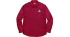 Supreme Pin Up Work Shirt Light Burgundy