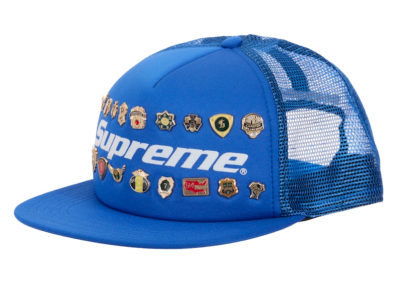 早い者勝ちSupreme terrymesh back 5 panel blue Supreme Pins Mesh Back 5-Panel Blue - SS26 - JP