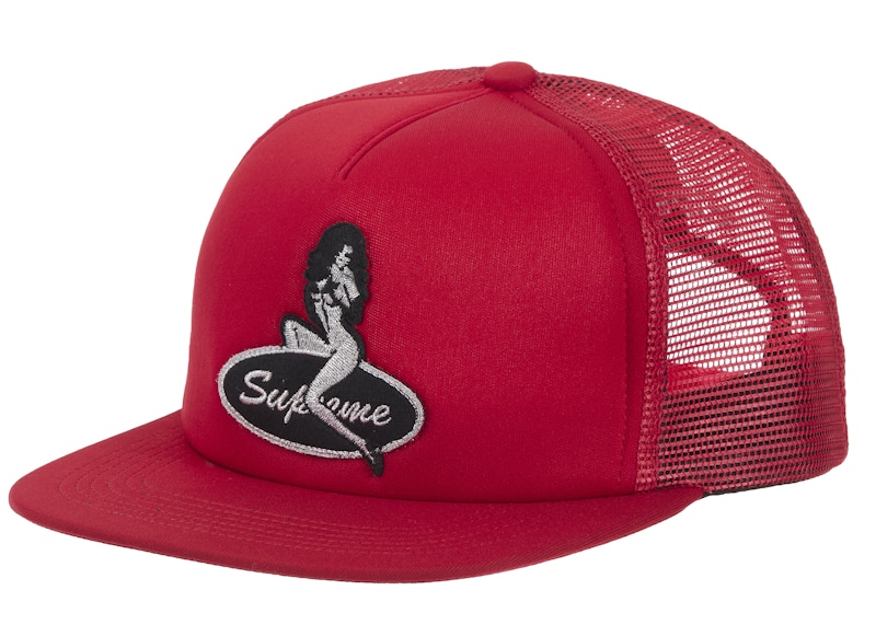 Supreme Pinup Mesh Back 5-Panel Red - US