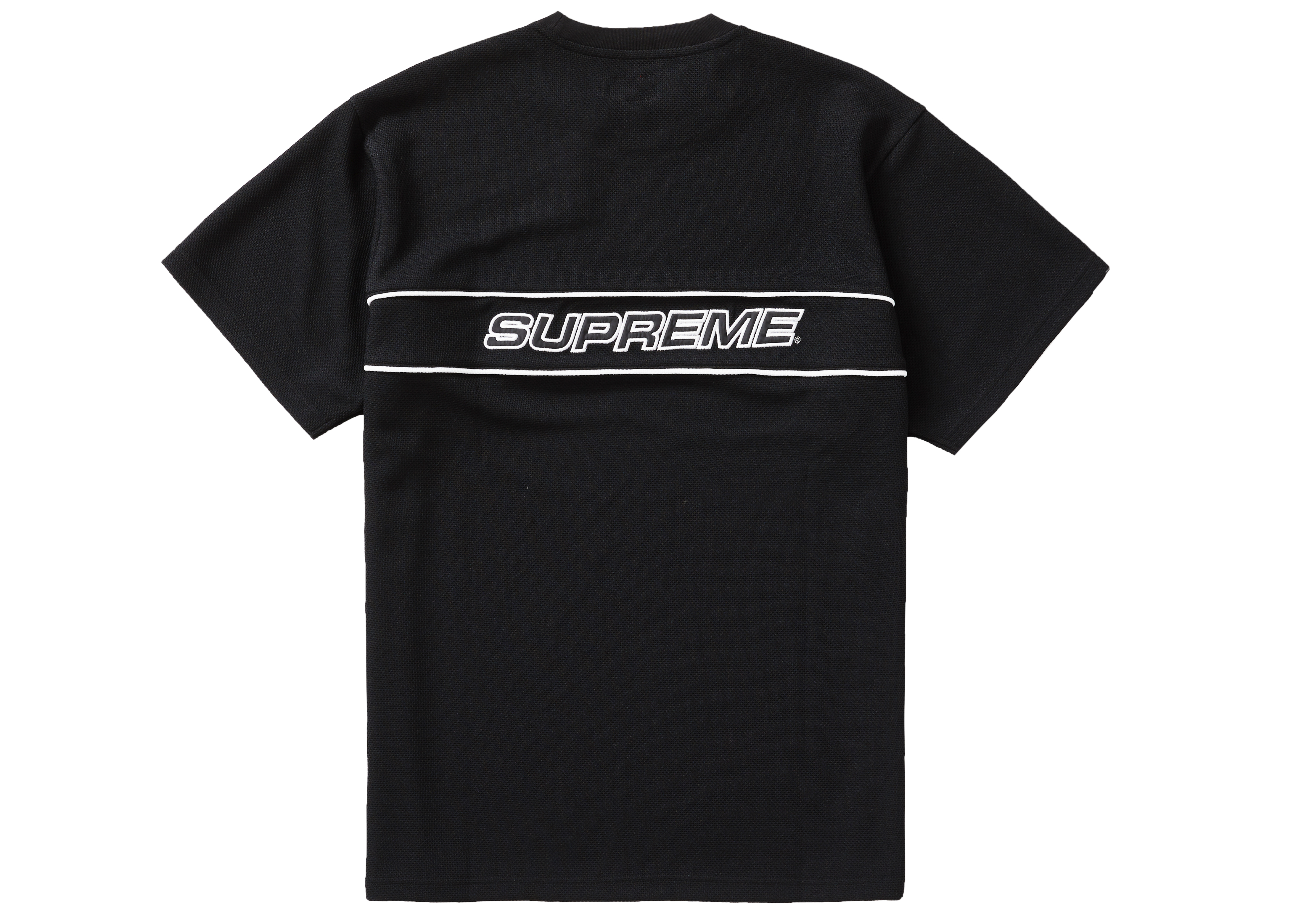 Supreme Piping Practice S/S Top Black