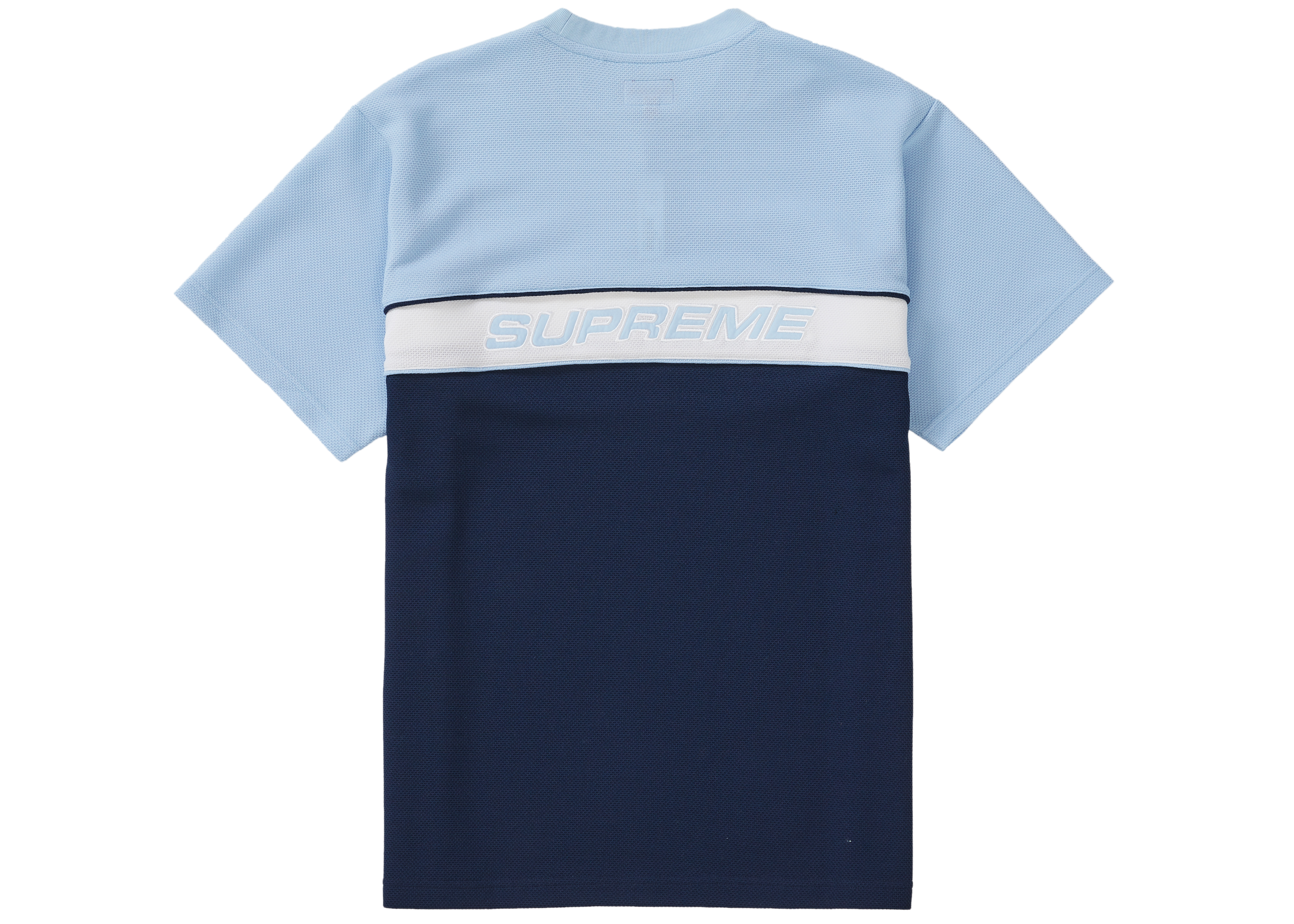 Supreme Piping Practice S/S Top Blue Men's - SS19 - GB