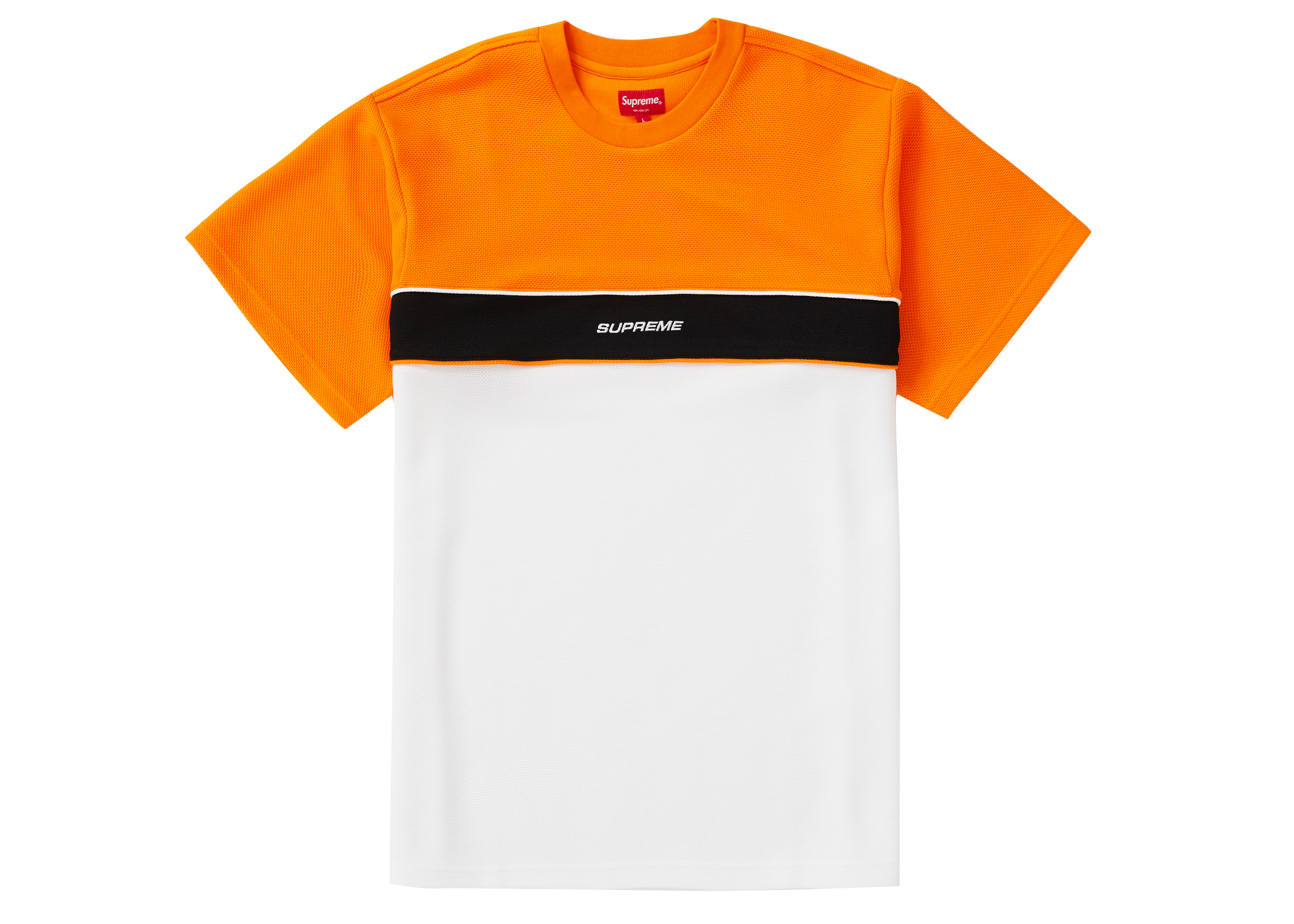 Supreme Piping Practice S/S Top Orange - SS19 メンズ - JP