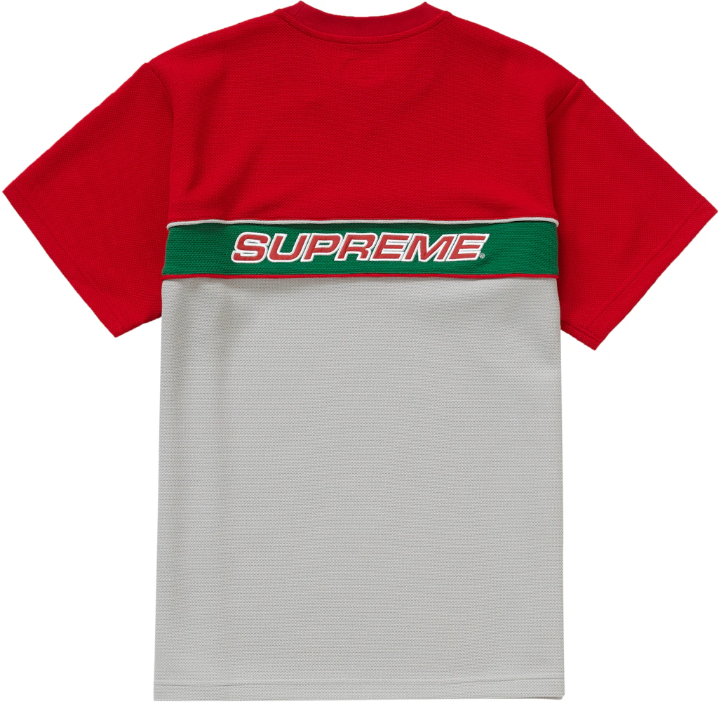 Supreme Piping Tank Top Red