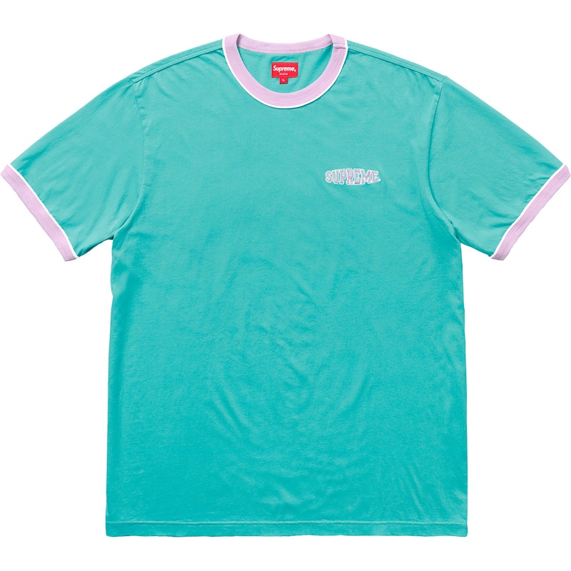 supreme piping ringer tee