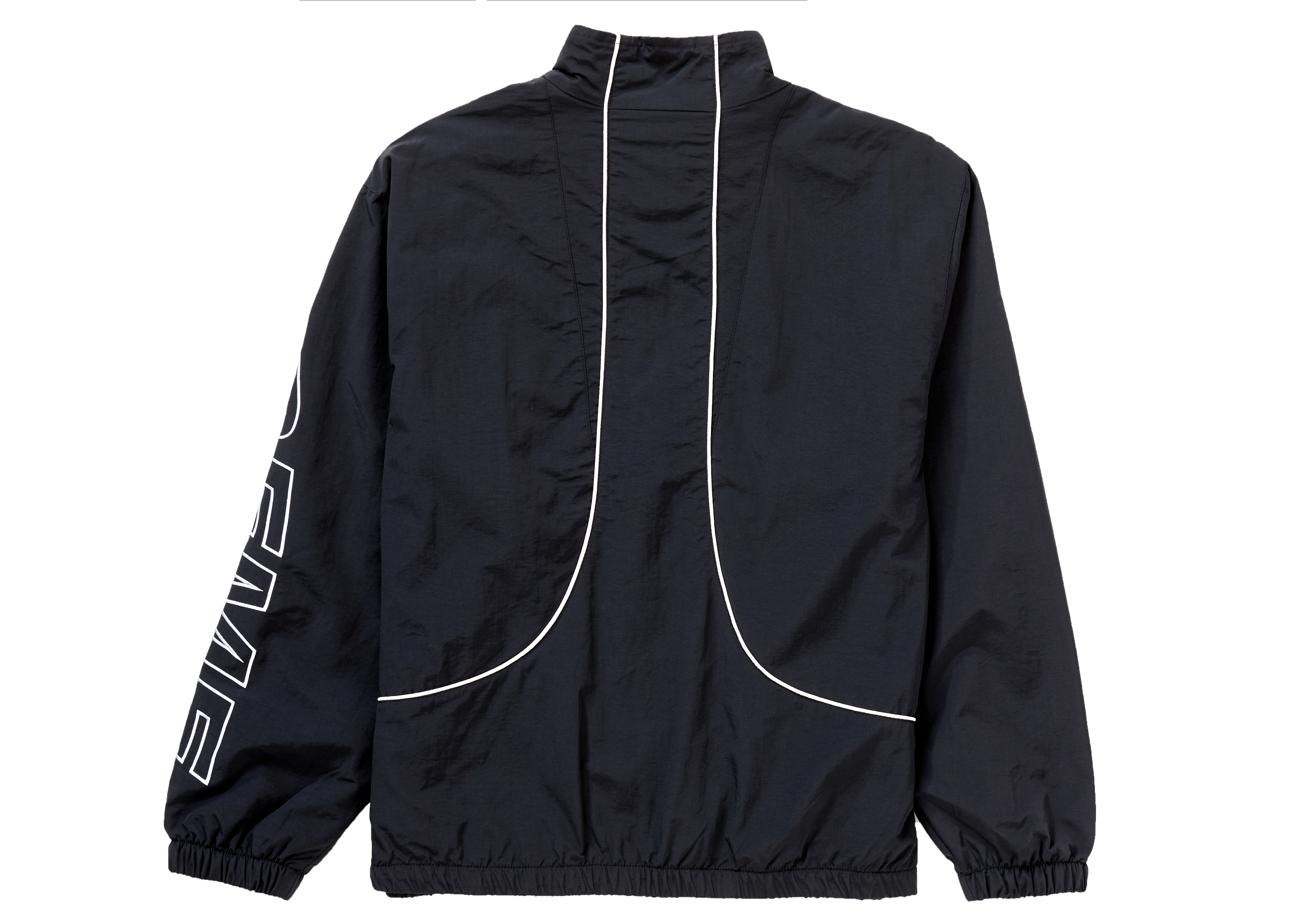 20FW supreme piping track jacket S - ナイロンジャケット