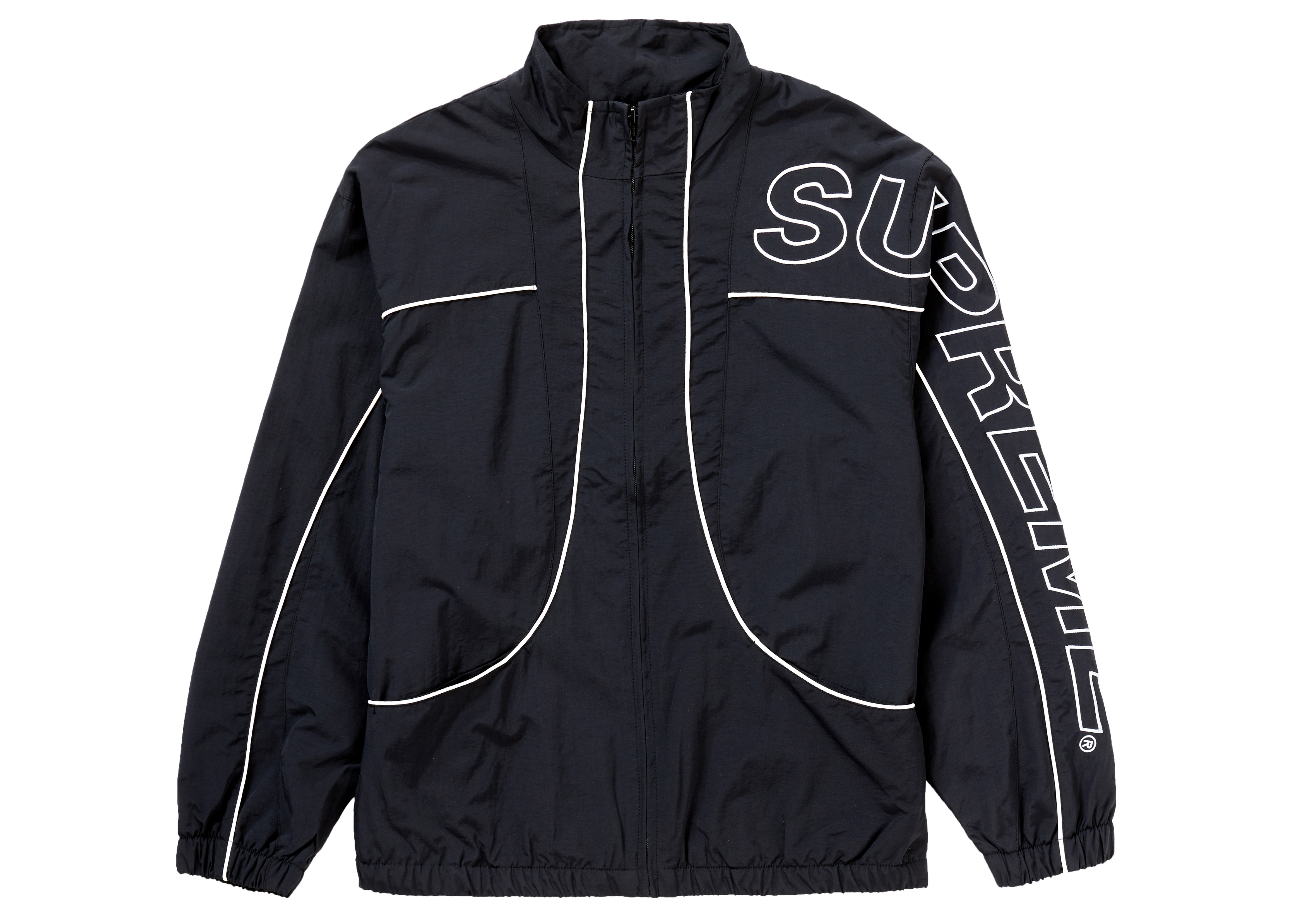 お得新作 Supreme - supreme 17aw piping track jacket 白 M の通販 by ...