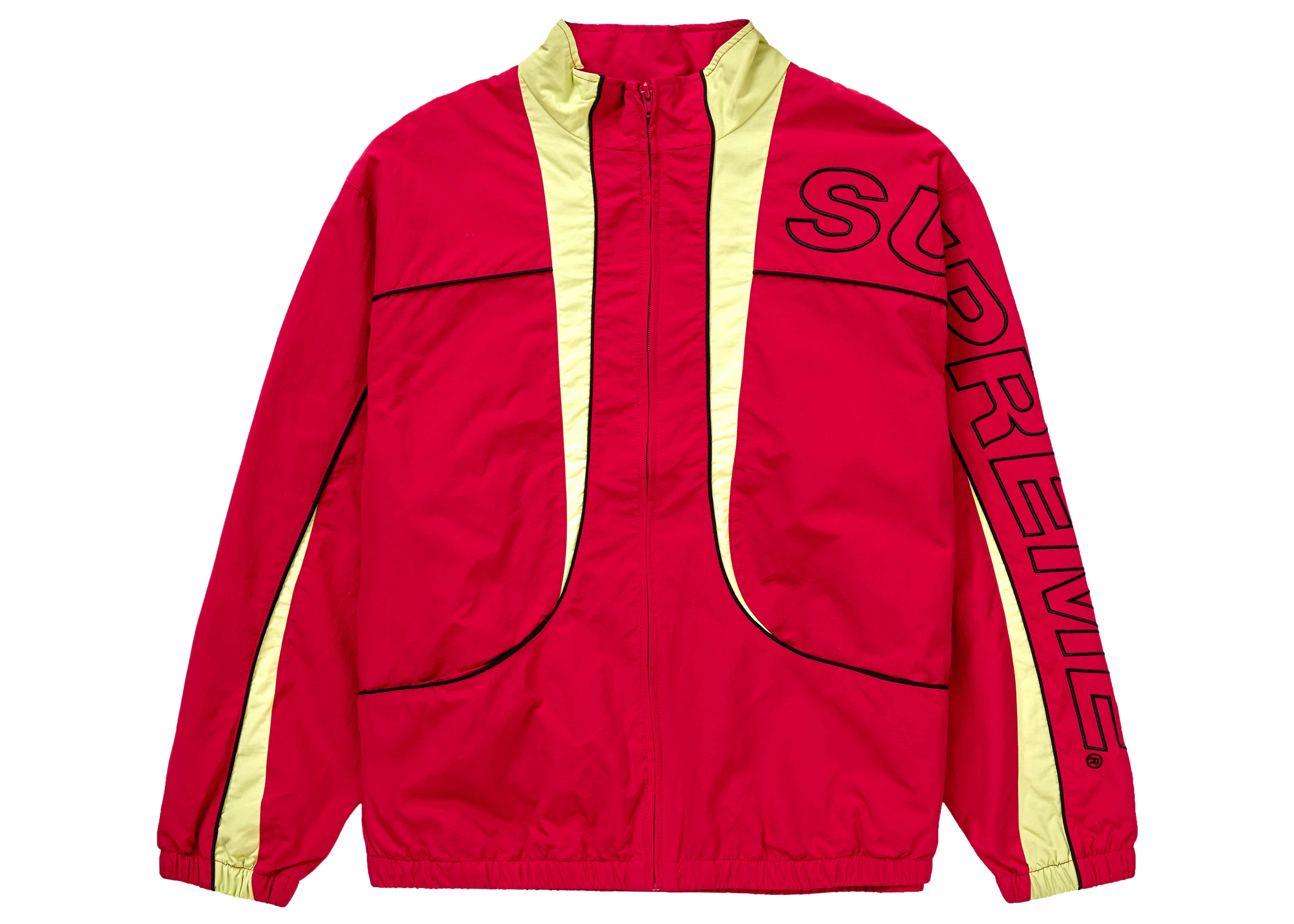 Supreme Piping Track Jacket (FW20) Red Men's - FW20 - US