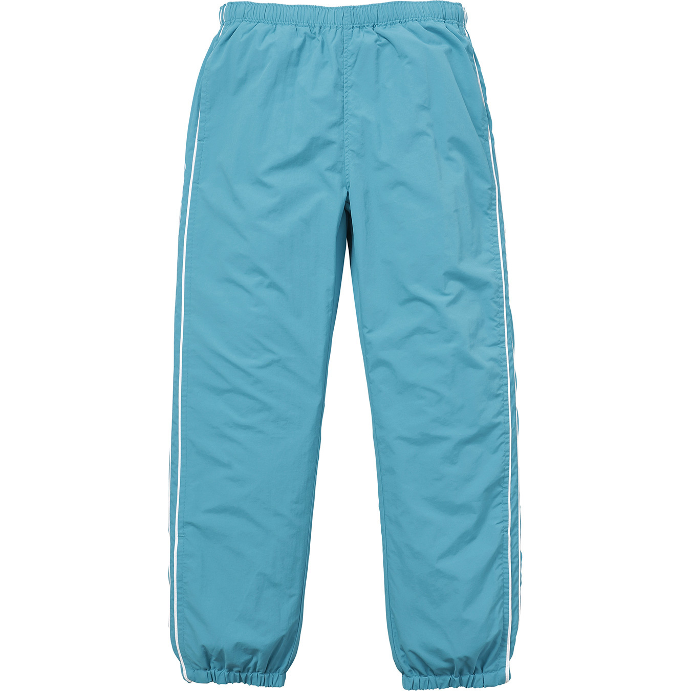 Supreme Piping Track Pant Teal Men's - FW17 - US