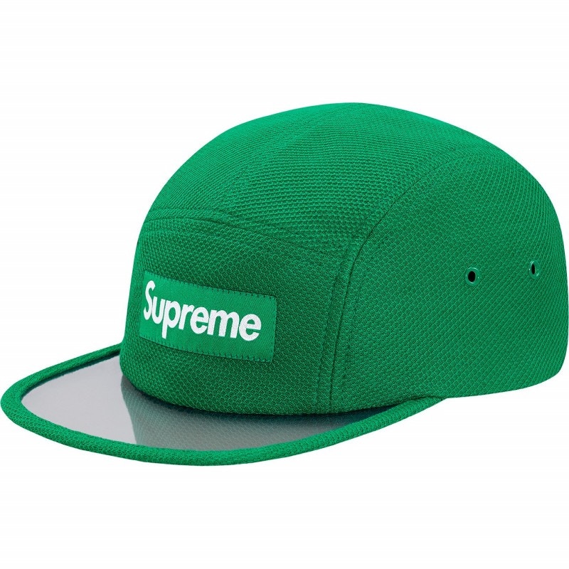 Supreme Pique Angler Camp Cap Green - SS17 - GB