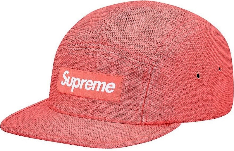 Supreme Pique Knit Camp Cap Pink - SS15 - US