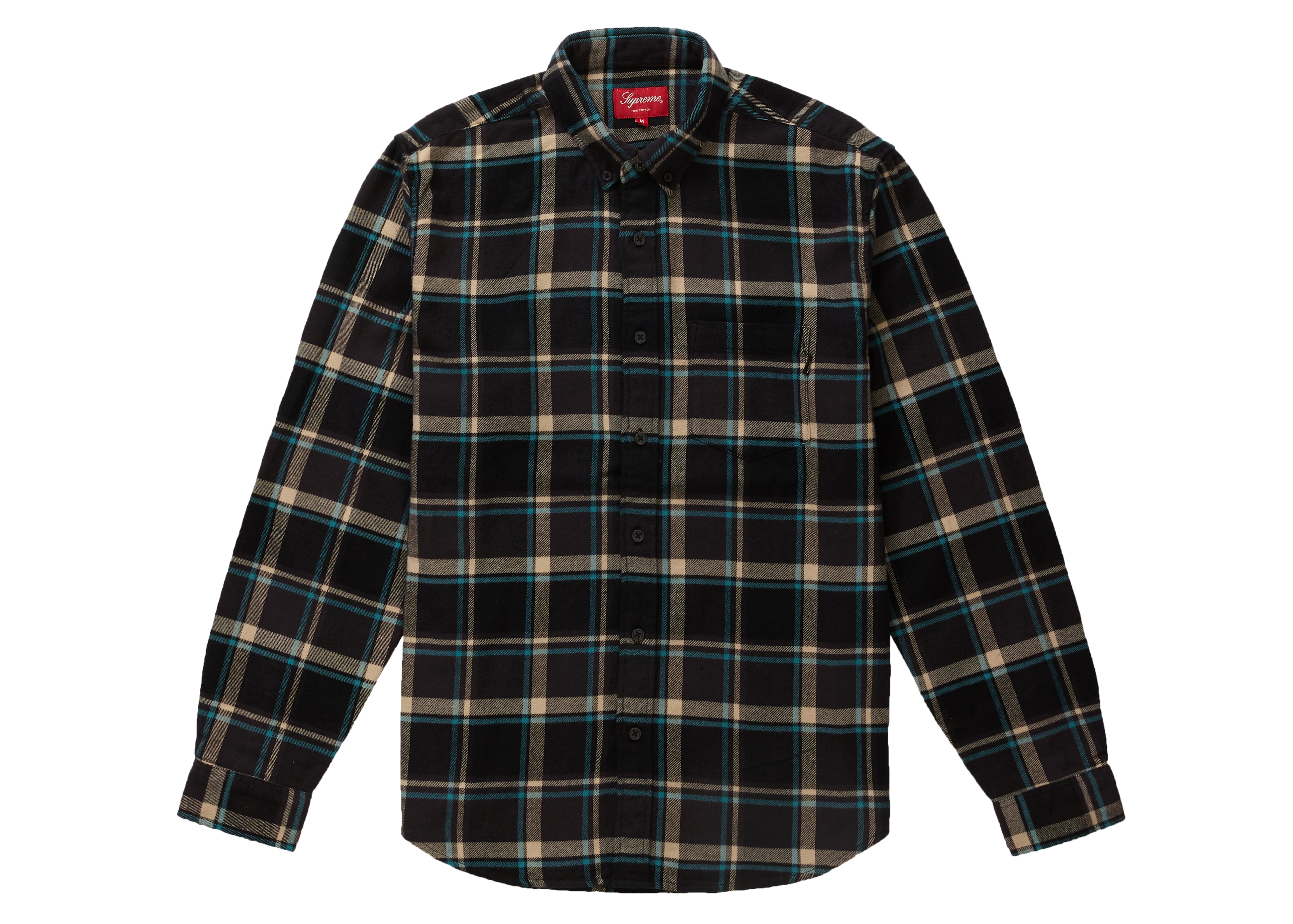 オリジナル Supreme - Plaid Flannel Shirt ecousarecycling.com