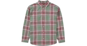 Supreme Plaid Flannel Shirt (FW22) Pink