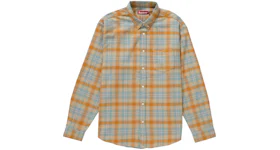 Supreme Plaid Flannel Shirt (SS24) Tan