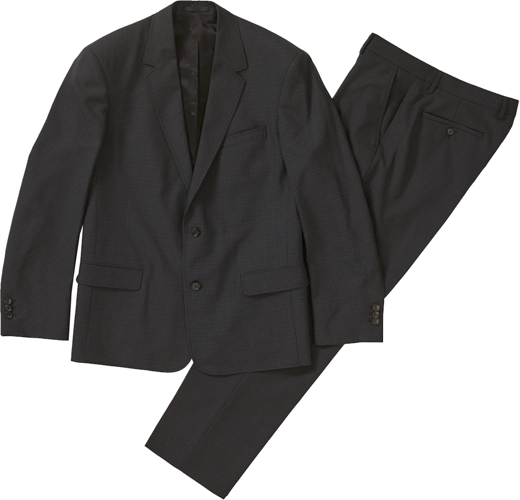 Supreme Plaid Suit Black Men's - SS19 - US